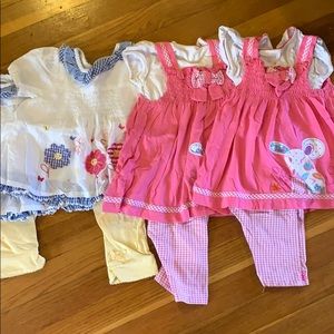 Twin sets!!!! 2 adorable spring outfits for twins!